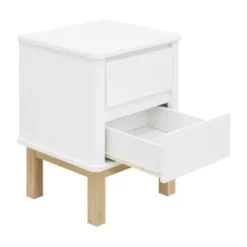 Bopita Mika Bed Wit / Eiken 90 x 200 cm