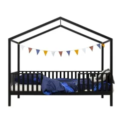 Bopita Robin Huisbed 90x200 cm Met Poten - Naturel
