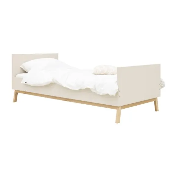 Bopita Saba Tienerkamer - Dune / Naturel - Bed 90x200 cm + Nachtkastje