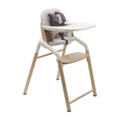 Bugaboo Giraffe Kinderstoel Ultimate Bundel – Wood/Grey