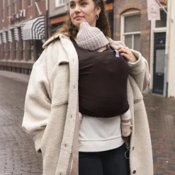 ByKay Stretchy Wrap Deluxe Draagdoek - Mt. M - Chocolate