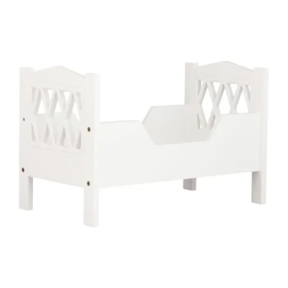 Cam Cam Copenhagen Harlequin Poppenbed - White