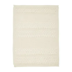 Cam Cam Copenhagen Pointelle Gebreide Baby Deken - Off White