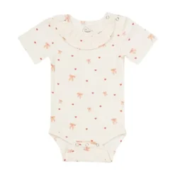Cam Cam Copenhagen Romper Korte Mouw - Olivia - Maat 62 - Bows