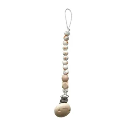 Chewies & More Mon Fleur Speenclip - Siliconen - Brown Flower