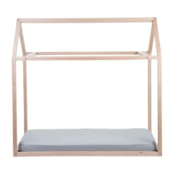 Childhome Huis Bedframe Naturel 70 x 140 cm