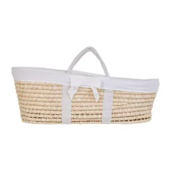 Childhome Moses Mand + Handvaten + Matras - Ecru