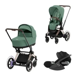 Cybex E-Priam 4 Kinderwagen Set 3-in-1 - Cozy Beige