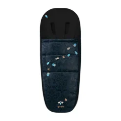 Cybex Jewels Of Nature Platinum Voetenzak Dark Blue