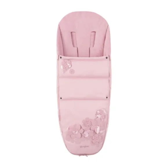 Cybex Platinum Voetenzak - Simply Flowers - Pink