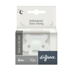 Difrax Dental Fopspeen Nacht 6+ Mnd