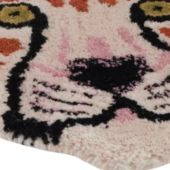 Doing Goods Wandhanger - Tapis Amis - Archie Geruite Beer Dierenkop