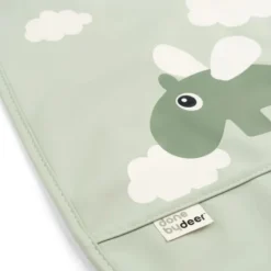 Done By Deer Deer Slab Happy Clouds - Groen