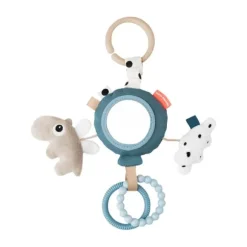 Done By Deer Happy Clouds Activity Mirror - Blue