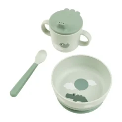 Done By Deer Happy Clouds First Meal Eetset - Green