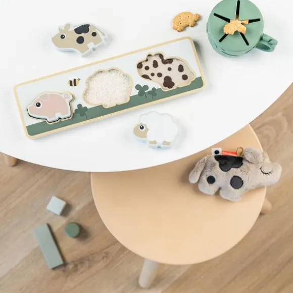 Done By Deer Tiny Farm Voel Puzzel - Colour Mix