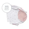 Doomoo Softy Flower Pink Voedingskussenhoes
