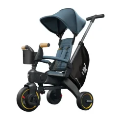 Doona Liki Trike Luxe Opvouwbare Driewieler Nitro Black