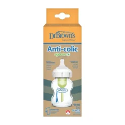 Dr. Brown’s Babyfles Brede Hals Glas - Options+ - 150 ml