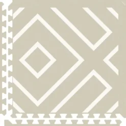 Eeveve Speel Mat - Modern Blocks - Desert Sand