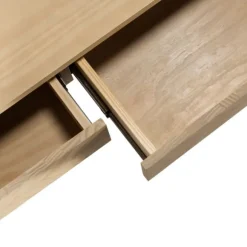 Europe Baby Beau Bureau - Naturel - Incl. Metalen Onderstel