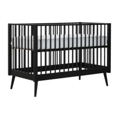 Europe Baby Evy Babybed Zwart 60 x 120 cm