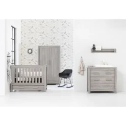 Europe Baby Juno Babybed Met Lade Grijs 60 x 120 cm