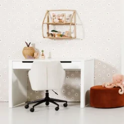 Europe Baby Ralph Kinderkamer Wit / Accent Hout Look | Bed 90 x 200 cm + Bureau