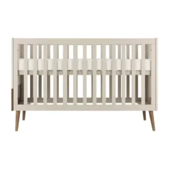 Europe Baby Sev Babykamer Oatmeal/Oatmeal | Ledikant 60 x 120 + Commode
