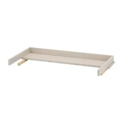 Europe Baby Sev Babykamer Oatmeal/Walnoot | Ledikant 60x120 + Commode