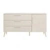 Europe Baby Sev XL Commode - Oatmeal/Oatmeal