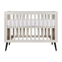 Europe Baby Sterre Babybed - Oatmeal / Zwart - 60 x 120 cm