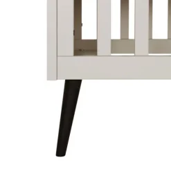 Europe Baby Sterre Babybed - Oatmeal / Zwart - 60 x 120 cm