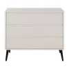 Europe Baby Sterre Commode - Oatmeal / Zwart