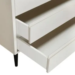 Europe Baby Sterre Commode - Oatmeal / Zwart