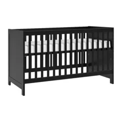 Europe Baby Vittoria III Babykamer Zwart | Bed 70 x 140 cm + Commode