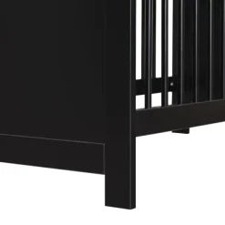 Europe Baby Vittoria III Babykamer Zwart | Bed 70 x 140 cm + Commode