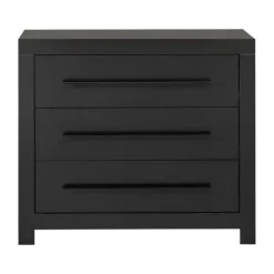 Europe Baby Vittoria III Babykamer Zwart | Bed 70 x 140 cm + Commode