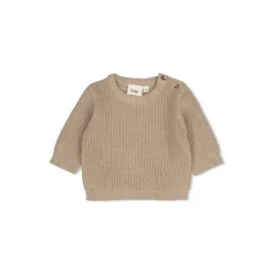 Feetje The Magic is in You Sweater Gebreid - Mt. 56 - Taupe