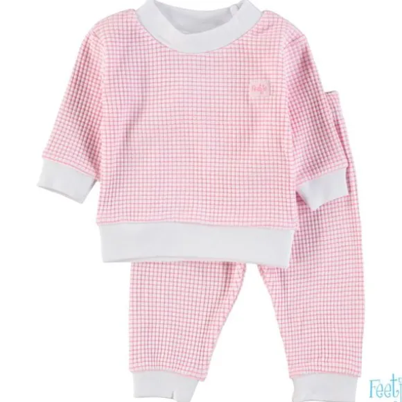 Feetje Wafel Pyjama - Mt. 62 - Roze