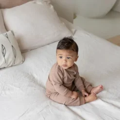 Feetje Wafel Pyjama Oud Roze Mt. 74