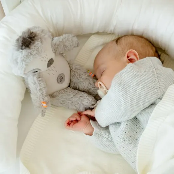 Fehn Knuffel met Geluid - Luiaard
