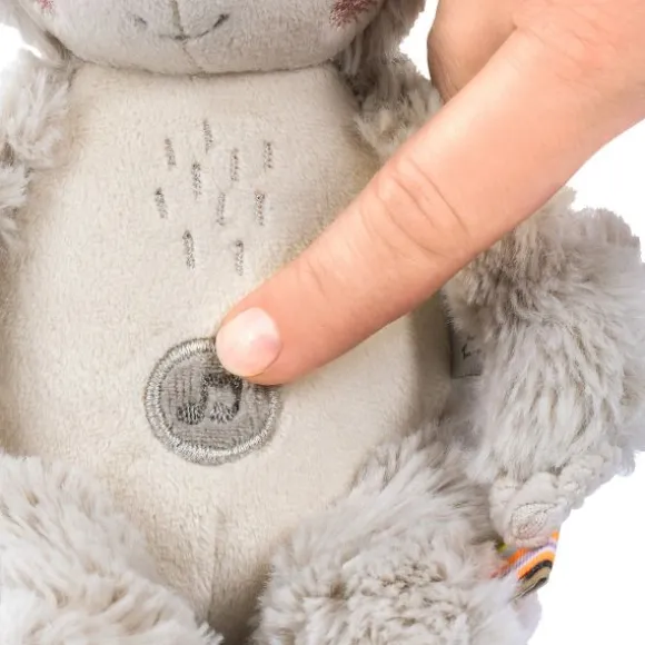 Fehn Knuffel met Geluid - Luiaard