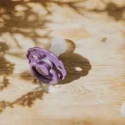 FRIGG Daisy Fopspeen - 6-18 Mnd - 2 Stuks - Latex - Violet Dream / Lilac