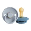 FRIGG Rope Fopspeen Ocean Blue / Powder Blue 6-18 Mnd 2 Stuks