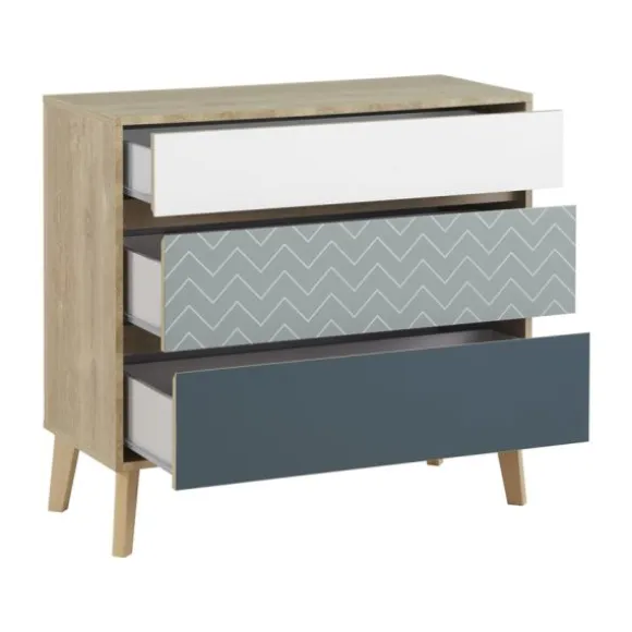 Gami Larvik Commode - Licht Eikenhout