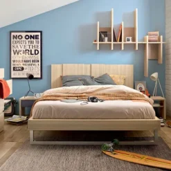 Gautier Graphic Bed - 120 x 200 cm
