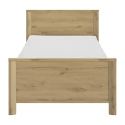 Gautier Lugano Bed - 90 x 200 cm - Artisan Eiken