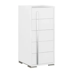 Gautier Tactil Commode Met 5 Lades Wit