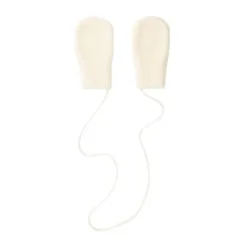 Gray Label Gebreide Wantjes - Extra Small - Cream